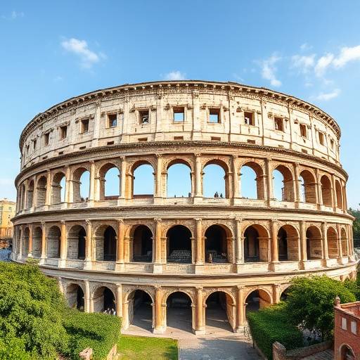 Il Colosseo di Roma, un'icona dell'Impero Romano